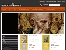 Tablet Screenshot of latiendadelaabadia.com